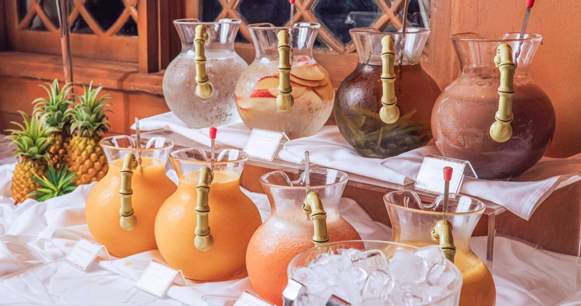 Dpny Beach Hotel & Spa Ильябела Экстерьер фото Fruit juice